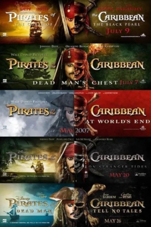 Filmywap Pirates of the Caribbean 2003+2017 Hindi+English 5 Movies Collection BluRay 480p 720p 1080p Download